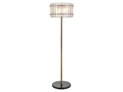 Stojacia lampa Feline mosadz antická