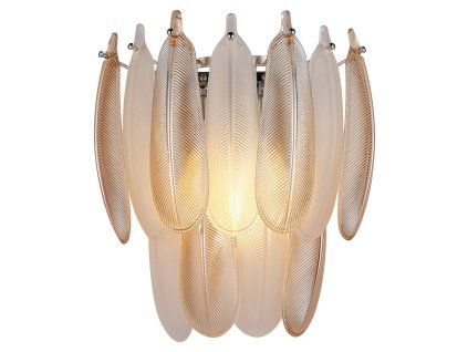 Nástenná lampa Chloe mosadzná antická