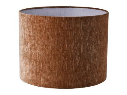 Tienidlo na lampu Ziba Be rovné mocha mousse 50Ø