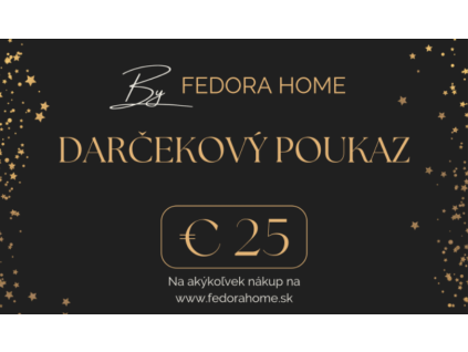 Darčekový poukaz 25€