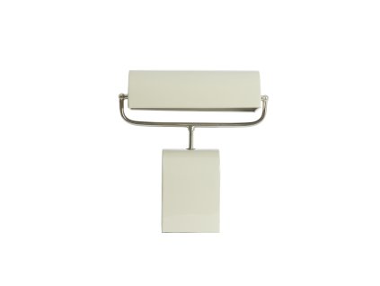 Stolová lampa 35x15,5x38 cm CARDONA krémová+nikel saténová
