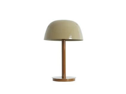 Stolová lampa Ø30x48 cm MARIVET piesková+hnedá