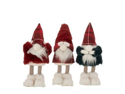 Vianočná dekorácia Santa 1kus, rozmer 14x28 cm