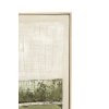 Nástenná dekorácia 90x3,5x120 cm MAREYA olivovozelená+krémová