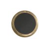 Zrkadlo Ø58 cm NAZARA starožitný bronz
