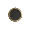 Zrkadlo Ø89 cm NAZARA antický bronz