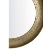 Zrkadlo Ø89 cm NAZARA antický bronz