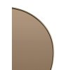 Zrkadlo 61,5x1,5x84 cm AZULA hnedé sklo+bronz