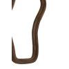 Zrkadlo 80x5x161 cm CELANO drevo matné tmavohnedé
