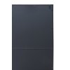 Zrkadlo 80x1,5x180 cm ZENETA číre sklo+čierne