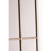 Zrkadlo 77x3x183 cm RINCON dymové sklo+zlato