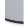 Zrkadlo Ø70 cm ESPEJO číre sklo+čierne