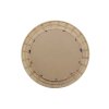Zrkadlo Ø109,5x4,5 cm PIEDRE ratan natural