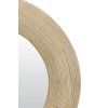 Zrkadlo Ø71x4,5 cm PIEDRE ratan natural
