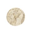 Hodiny Ø48 cm SISTELO taupe mramor