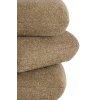 Puf 44,5x44,5x44,5 cm LAURIE taupe
