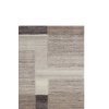 Koberec 230x160 cm ALMAO vlnený béžový+tmavohnedá