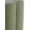 Puf 38x38x45 cm NALANI bouclé tmavozelená
