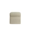 Puf 60x46x46 cm NAFYA buclé taupe