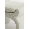 Puf 60x46x46 cm NAFYA buclé krém