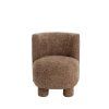 Stolička 65x65x78 cm KAMOVA svetlohnedá