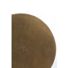 Príručný stolík Ø35x50 cm DIMPHY antický bronz
