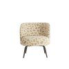 Stolička 68x67x72 cm DIEYDA taupe+béžovo-matná čierna