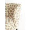Stolička 68x67x72 cm DIEYDA taupe+béžovo-matná čierna