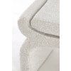 Puf 119x45x48 cm NAFYA buclé krém