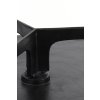 Konferenčný stolík S/2 Ø64x39+Ø75x44 cm PANO tmavý bronz