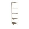 Otvorená skrinka 58,5x41x200 cm DISPLAY antický bronz