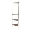 Otvorená skrinka 58,5x41x200 cm DISPLAY antický bronz