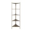 Otvorená skrinka 58,5x41x200 cm DISPLAY antický bronz
