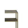 Konzola 141x37x81 cm YVANA starozlatá