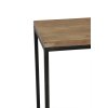 Stĺp S/2 30x30x82,5+35x35x102 cm YARULA drevo+čierna