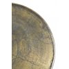 Príručný stolík Ø59x41 cm BABINA antický bronz