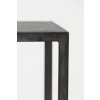Konzola 140x35x80,5 cm YLAYA antická čierna