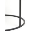 Konferenčný stolík S/2 Ø67,5x39,5+Ø75x45 cm TALCA surový nikel