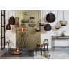 Konzola S/2 max 119x25x80,5 cm HARTSVILLE tmavohnedá bronz