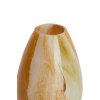 Váza Ø17,5x26 cm KALUDRA sklo oranžová+olivovozelená