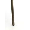 Jedálenská stolička 62x57x81 cm TIBALT hnedá+antický bronz