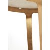 Konzola 110x40x80 cm GIULIO mramor taupe+antický bronz