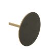 Príručný stolík S/2 max 37,5x37,5x59,5 cm GIA trav hnedý+bronz