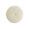 Puf Ø51x45 cm BATOEMI bouclé krém