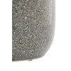 Príručný stolík Ø34x46,5 cm keramika FRANCA tmavohnedá