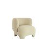 Stolička 80x80x71 cm ZENICA krémová