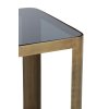 Stĺp S/2 30x30x80+35x35x100 cm OXE mravec bronz+dymové sklo