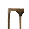 Príručný stolík S/2 Ø49,5x36+Ø85x45 cm LAPAZ antický bronz+taupe