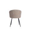 Jedálenská stolička 58x58x78 cm RADAJA taupe+čierna