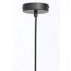 Závesná lampa Ø40x30 cm CASPIAN hnedo-čierna